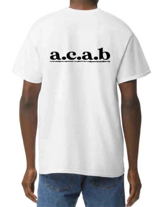 ACAB T-shirt white