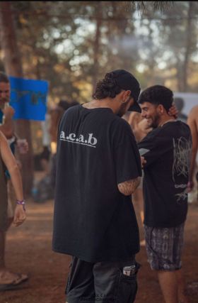 Kultura ACAB T-Shirt in Black